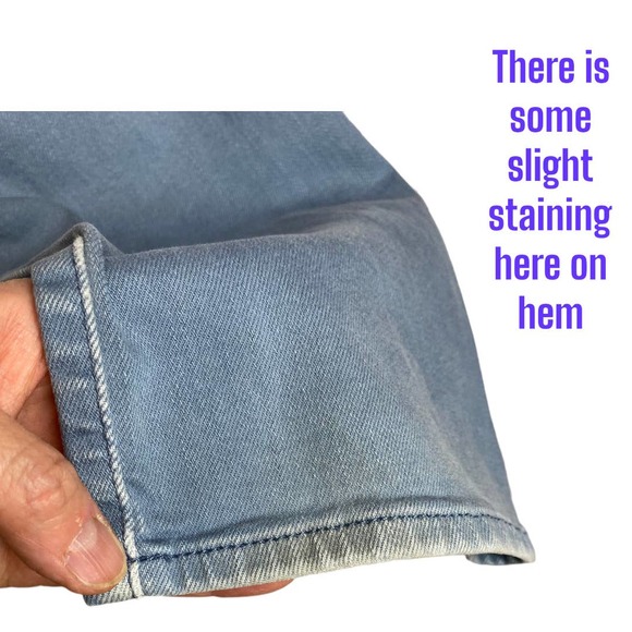 7 For All Mankind Luxe performance Slimmy jeans in French Blue Size Mens 30x32 - Picture 7 of 9